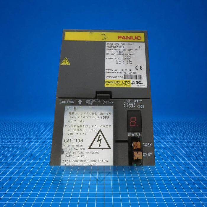 A06B-6096-H208 GE Fanuc industrial automation part - tested surplus unit