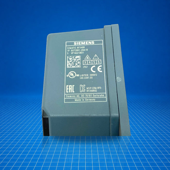 6GT2801-2BA10 Siemens industrial automation part - part number label view
