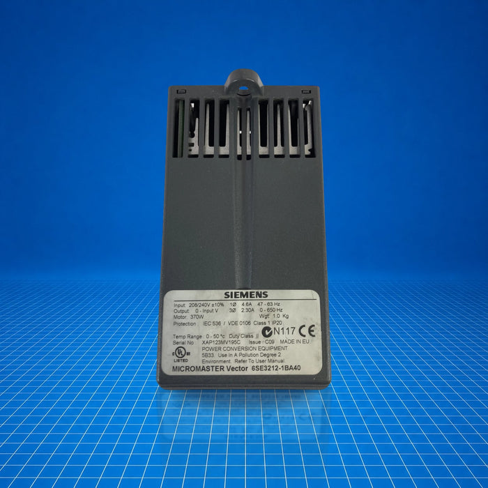 6SE3212-1BA40 Siemens industrial automation part