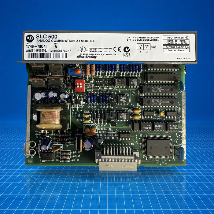 1746-NIO4I Allen Bradley PLC - unit detail