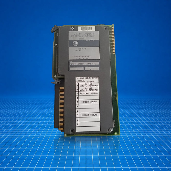 1771-SPI Allen Bradley industrial automation part - unit detail