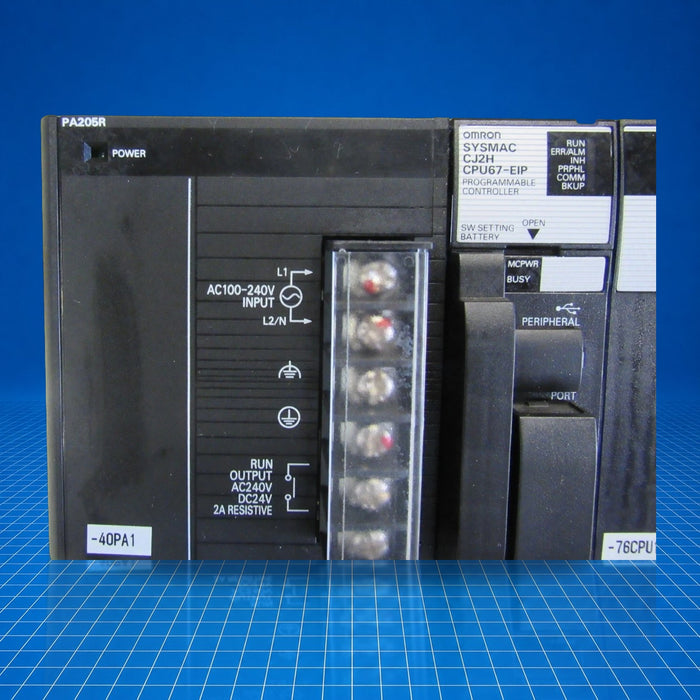 CJ2H-CPU67-EIP Omron industrial automation part