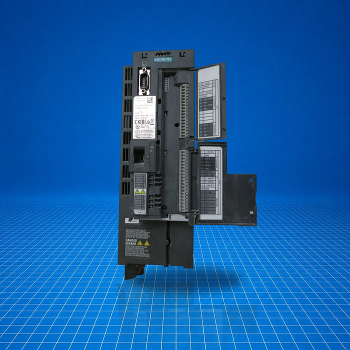 6SL3210-1PE21-4AL0 Siemens industrial automation part - part number label view