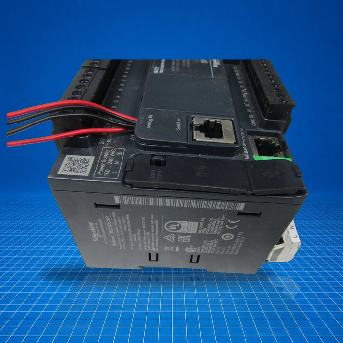 TM221CE24R Schneider Electric - part number label view
