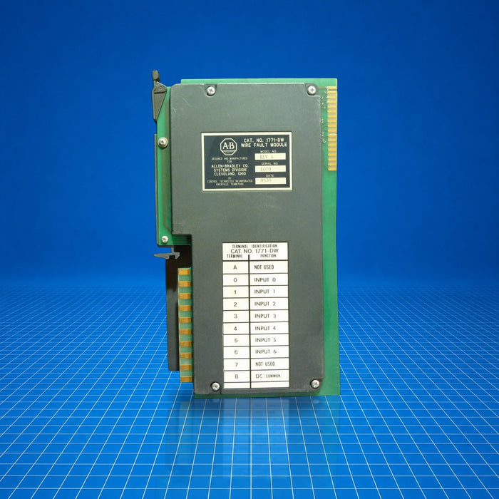 1771-DW Allen Bradley industrial automation part - unit detail