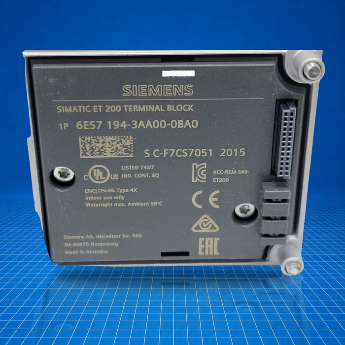 6ES7194-3AA00-0BA0 Siemens
