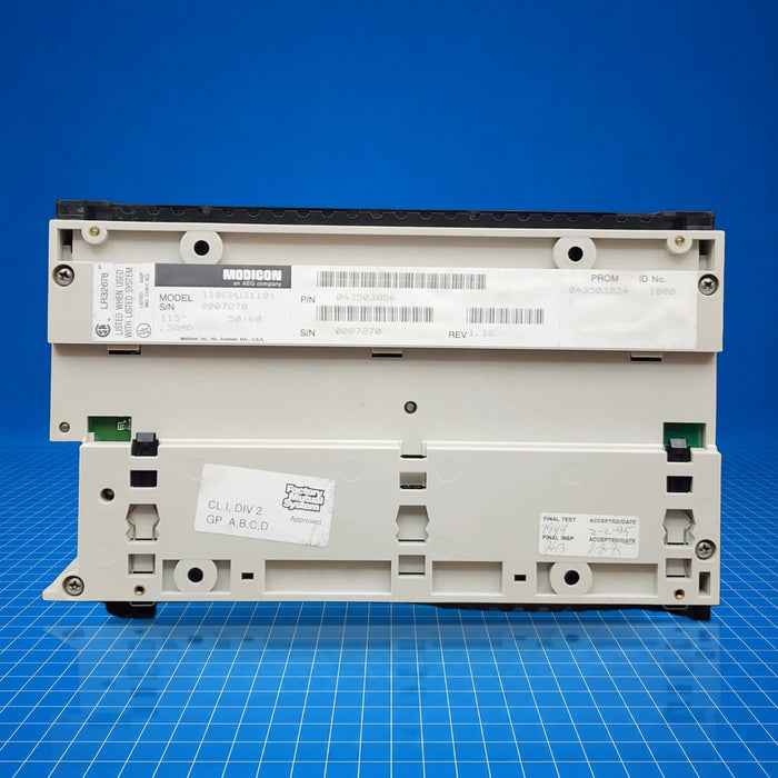 110-CPU-311-01 Schneider industrial automation part - part number label view