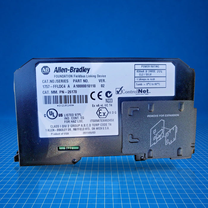 1757-FFLDC4 Allen Bradley industrial automation part - unit detail