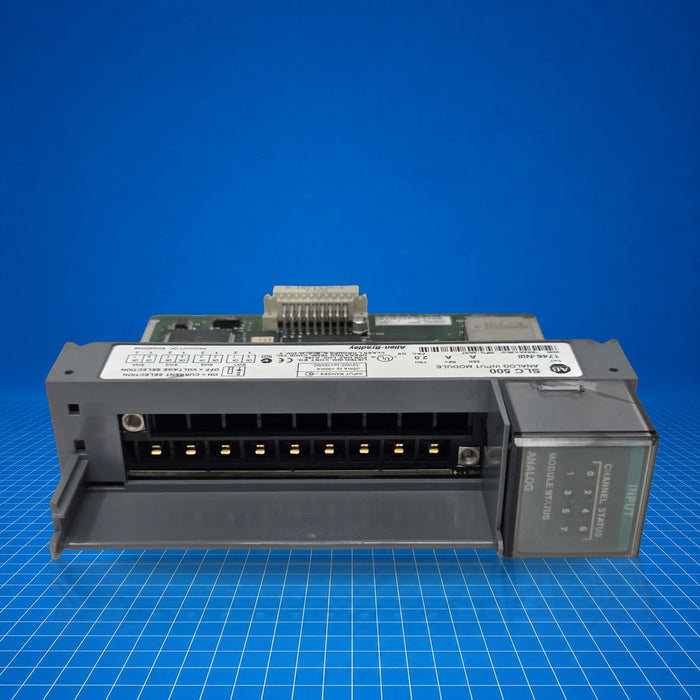 1746-NI8 Allen Bradley PLC - part number label view