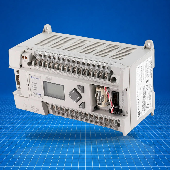 1766-L32BWAA Allen Bradley PLC - part number label view