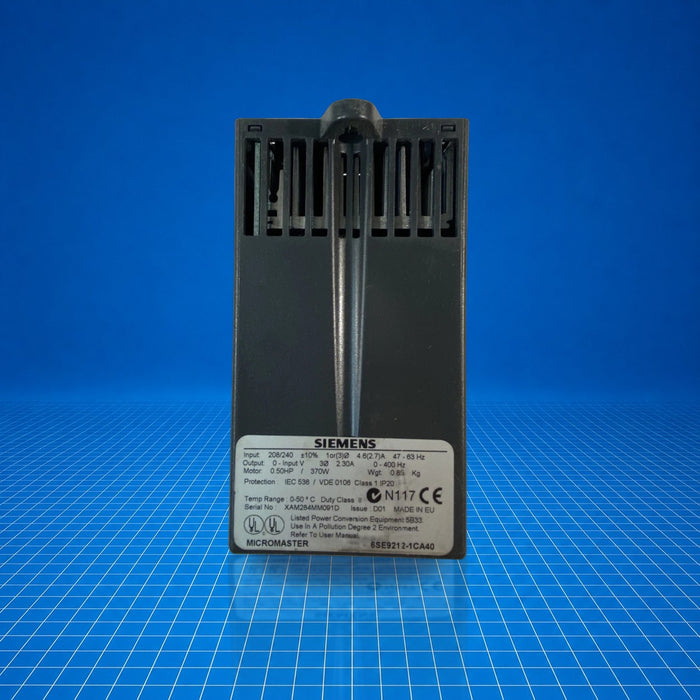 6SE9212-1CA40 Siemens industrial automation part