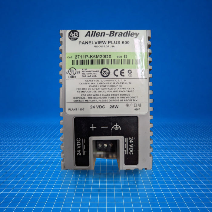 2711P-K6M20D8 Allen Bradley industrial automation part