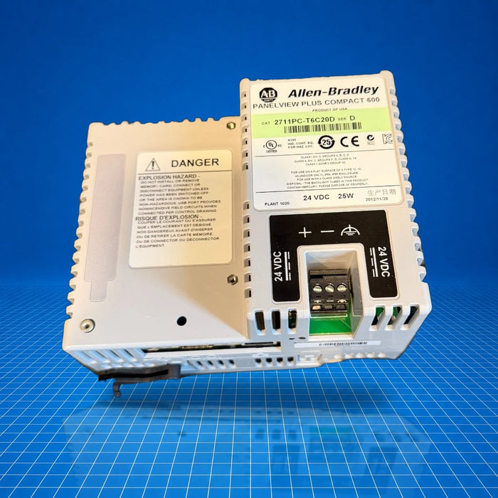 2711PC-T6C20D Allen Bradley industrial automation part - product view