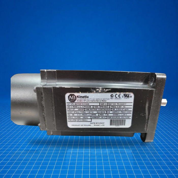 VPL-B0752F-PJ12AS Allen Bradley industrial automation part - unit detail