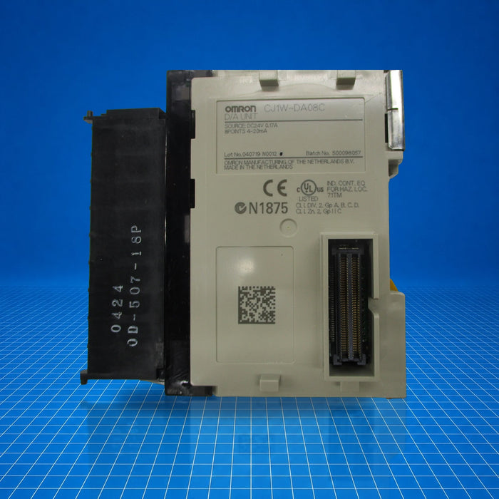 CJ1W-DA08C Omron industrial automation part - unit detail