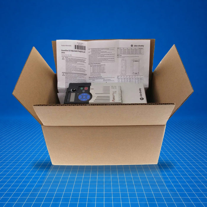 25B-B024N104 Allen Bradley Variable Speed Drive - part number label view