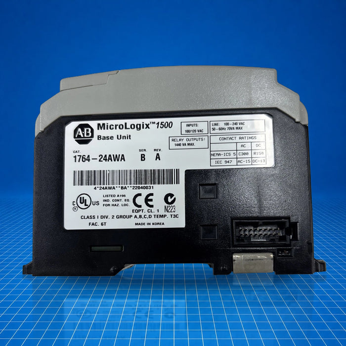 1764-24AWA Allen Bradley industrial automation part - unit detail