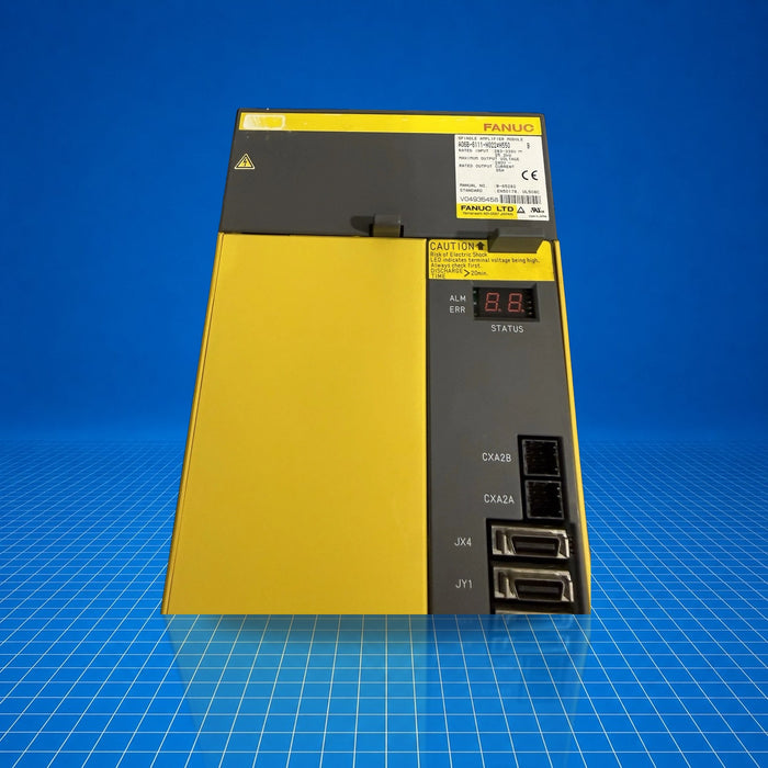 A06B-6111-H022 GE Fanuc industrial automation part - part number label view