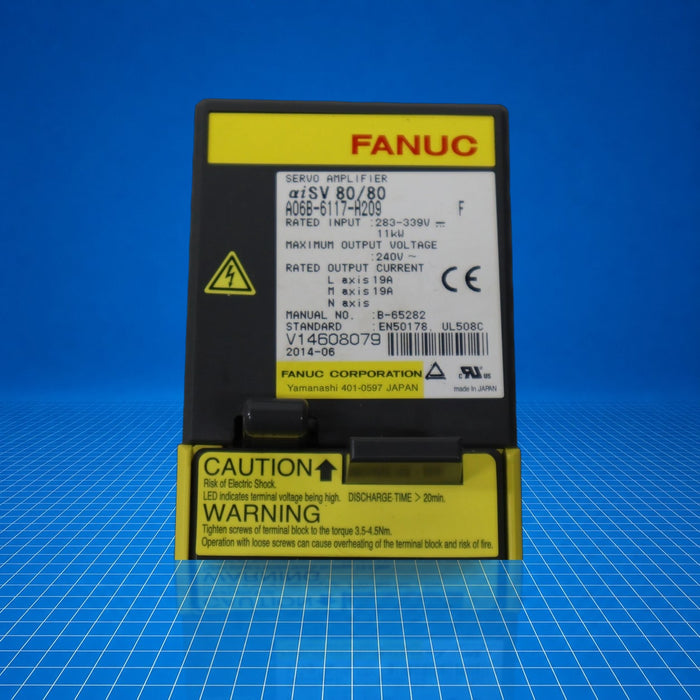 A06B-6117-H209 GE Fanuc industrial automation part - tested surplus unit