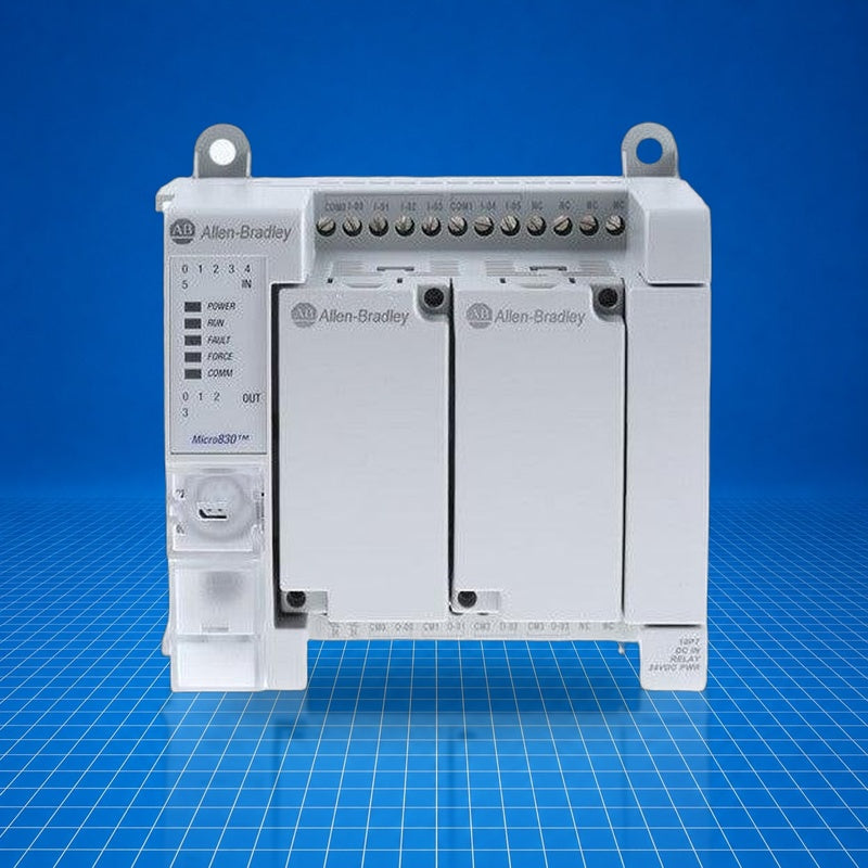 2080-LC30-16QVB Allen-Bradley MICRO830 Microcontr 10IN 24VDC/AC 6 Sink ...