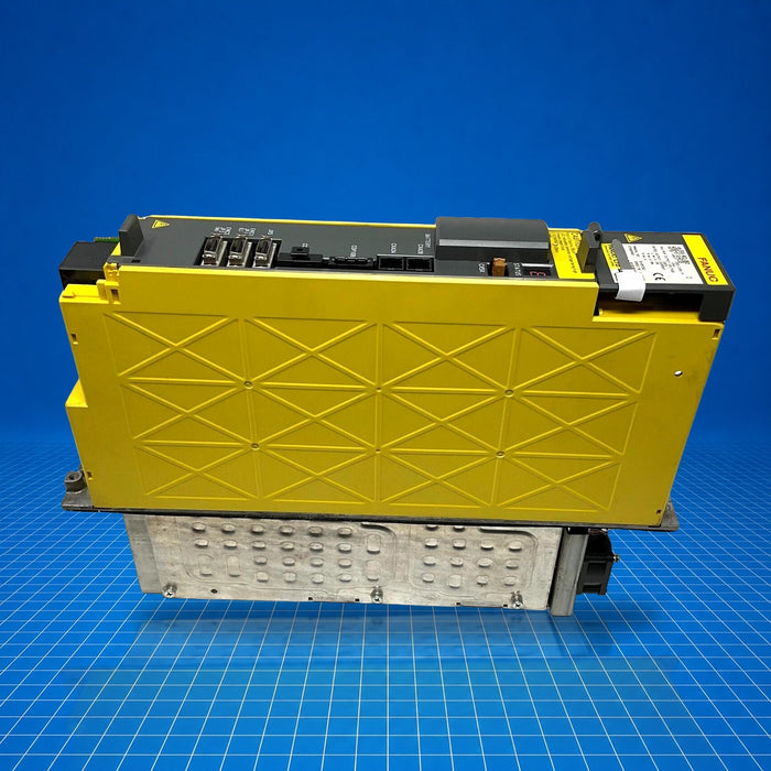 A06B-6114-H208 GE Fanuc industrial automation part - part number label view