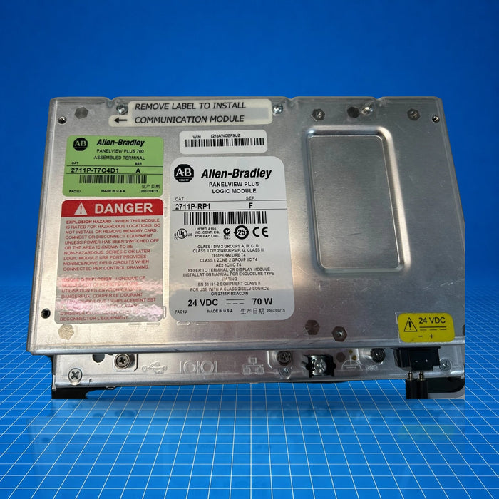2711P-T7C4D1 Allen Bradley industrial automation part - tested surplus unit