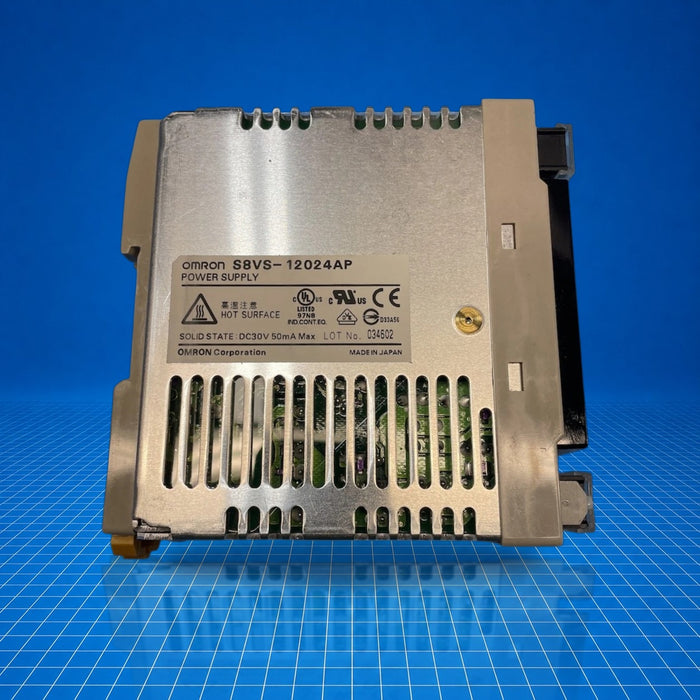 S8VS-12024AP Omron industrial automation part - part number label view