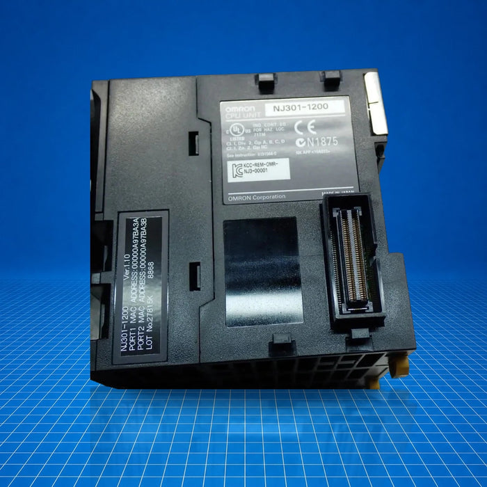 NJ301-1200 Omron industrial automation part - product view