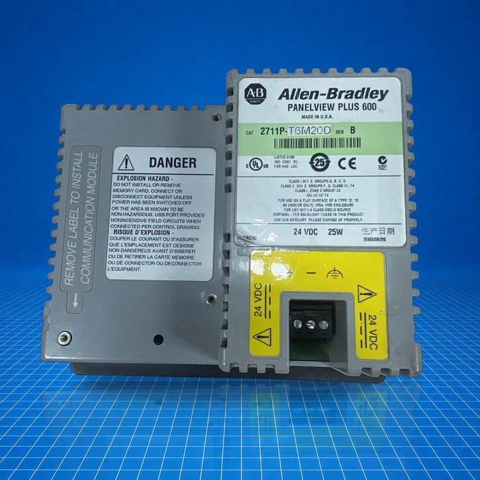2711P-T6M8D Allen Bradley industrial automation part - tested surplus unit