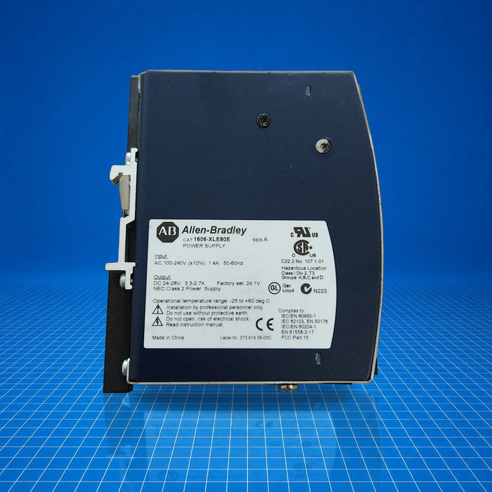 1606-XLE80E Allen Bradley Power Supply - unit detail