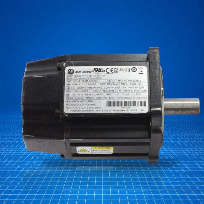 VPL-A1001M-CJ12AS Allen Bradley industrial automation part - tested surplus unit
