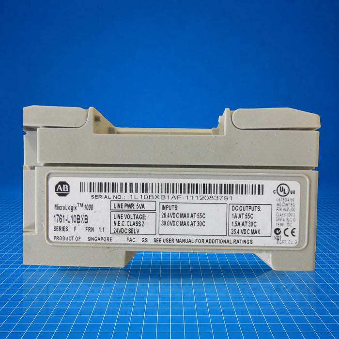 1761-L10BXB Allen Bradley industrial automation part - unit detail