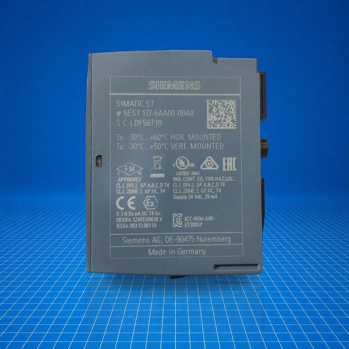 6ES7137-6AA00-0BA0 Siemens