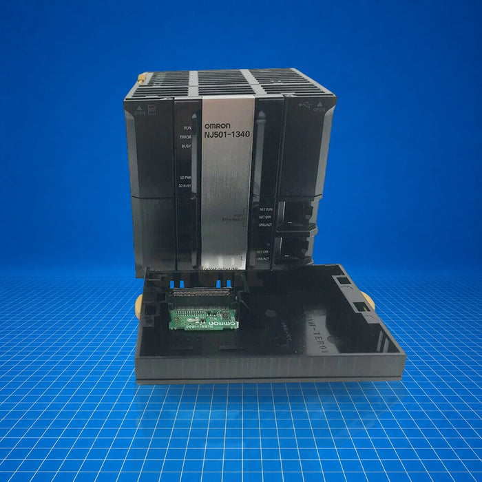 NJ501-1340 Omron industrial automation part - part number label view
