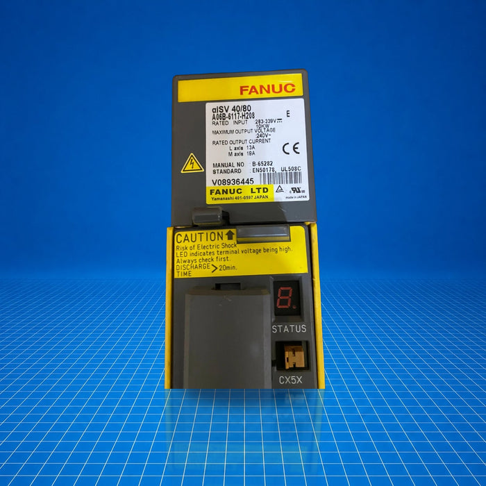 A06B-6117-H208 GE Fanuc industrial automation part - unit detail