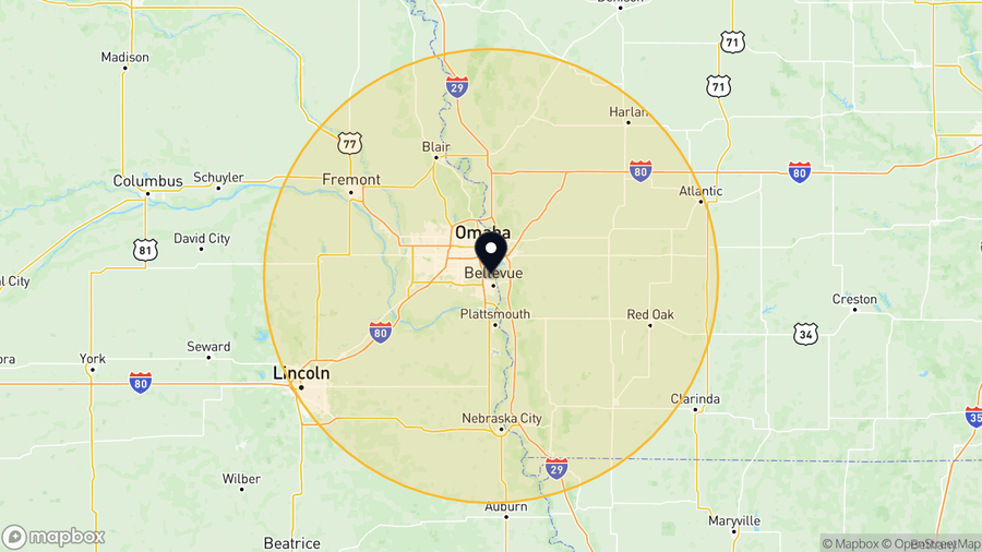 Service coverage: Bellevue, NE — shipped nationwide from PLC Department (Texas-based)