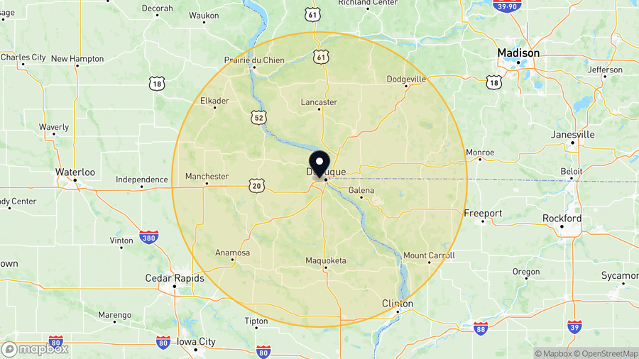 Service coverage: Dubuque, IA — shipped nationwide from PLC Department (Texas-based)