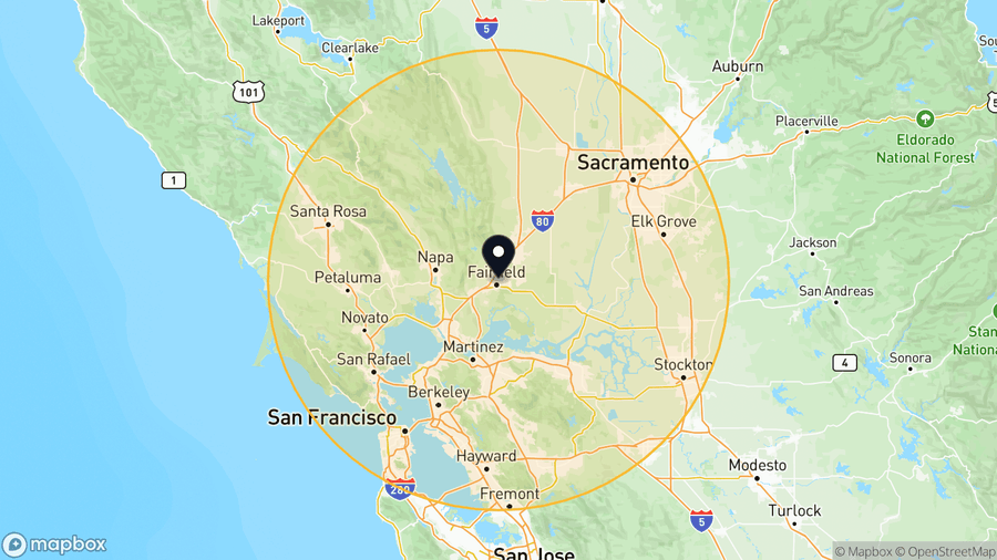 Service coverage: Fairfield, CA — shipped nationwide from PLC Department (Texas-based)