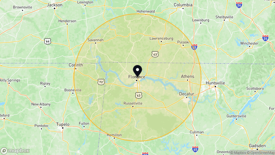 Service coverage: Florence, AL — shipped nationwide from PLC Department (Texas-based)