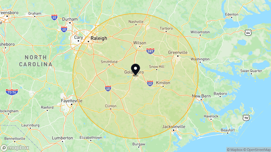 Service coverage: Goldsboro, NC — shipped nationwide from PLC Department (Texas-based)