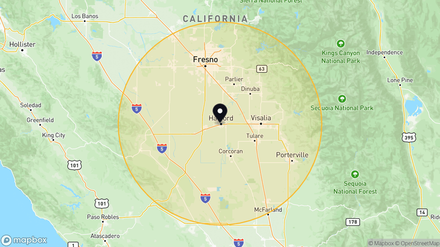Service coverage: Hanford, CA — shipped nationwide from PLC Department (Texas-based)