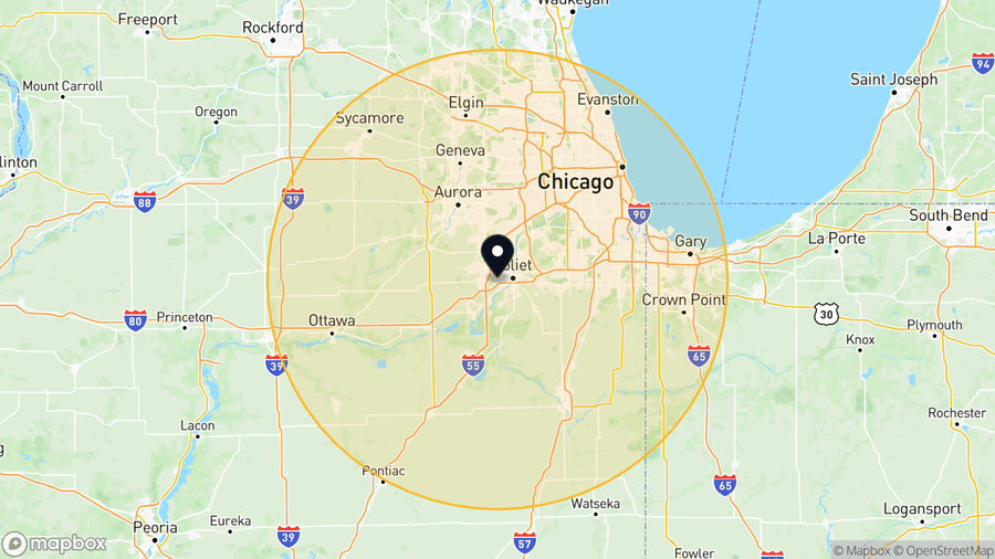 Service coverage: Joliet, IL — shipped nationwide from PLC Department (Texas-based)