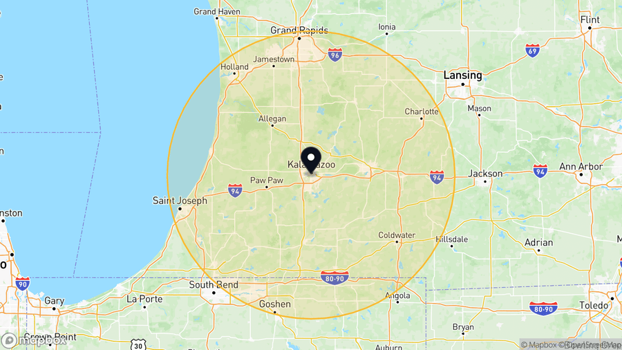 Service coverage: Kalamazoo, MI — shipped nationwide from PLC Department (Texas-based)