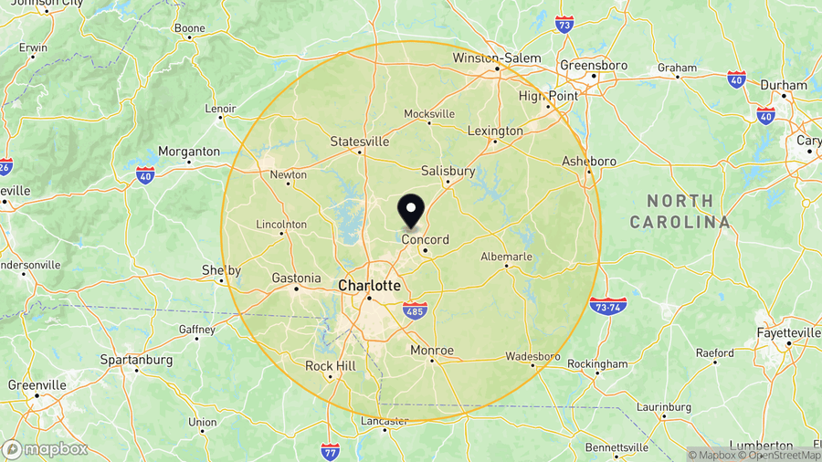 Service coverage: Kannapolis, NC — shipped nationwide from PLC Department (Texas-based)