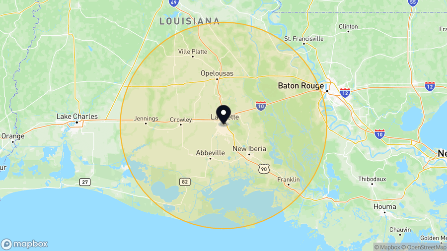 Service coverage: Lafayette, LA — shipped nationwide from PLC Department (Texas-based)