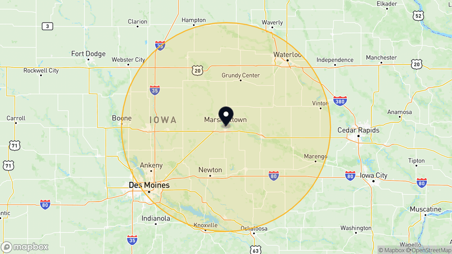 Service coverage: Marshalltown, IA — shipped nationwide from PLC Department (Texas-based)