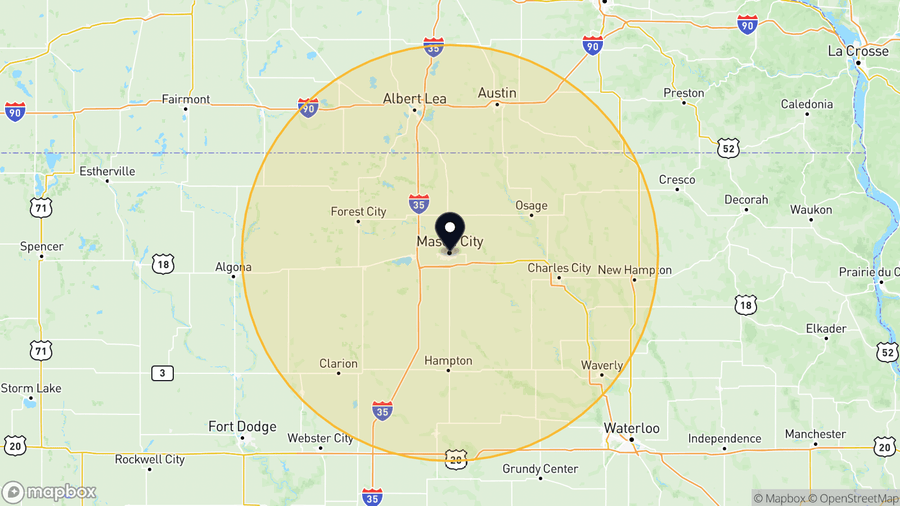 Service coverage: Mason City, IA — shipped nationwide from PLC Department (Texas-based)