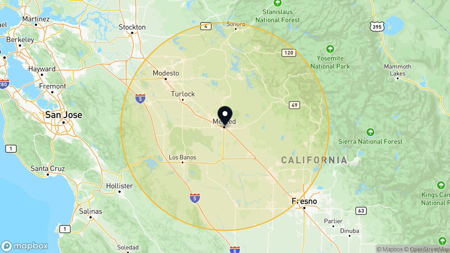 Service coverage: Merced, CA — shipped nationwide from PLC Department (Texas-based)