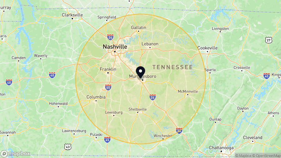 Service coverage: Murfreesboro, TN — shipped nationwide from PLC Department (Texas-based)