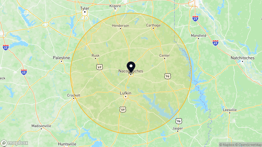 Service coverage: Nacogdoches, TX — shipped nationwide from PLC Department (Texas-based)